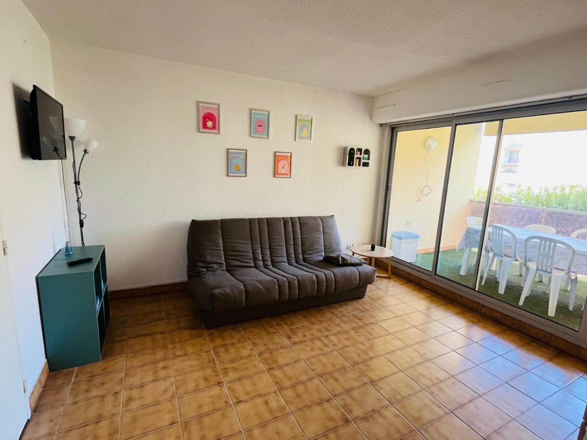 T2 ,4 Couchages ,Climatise ,Terrace ,En Face D'Aqualand ,Plage Rochelongue Agde Extérieur photo